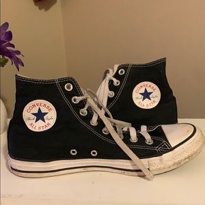 Black Hightop Converse